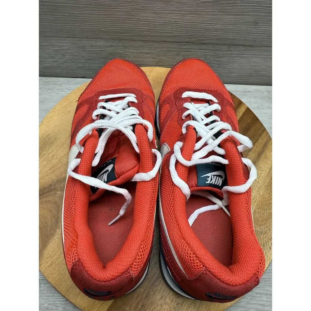 Nike Air Waffle Trainer Red Suede Leather Casual Sneaker Men’s Size 9